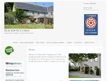 Tablet Screenshot of blackdownfarm.co.uk